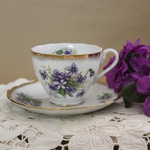 Vintage teacup and saucer